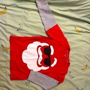 Santa long sleeve shirt size 6